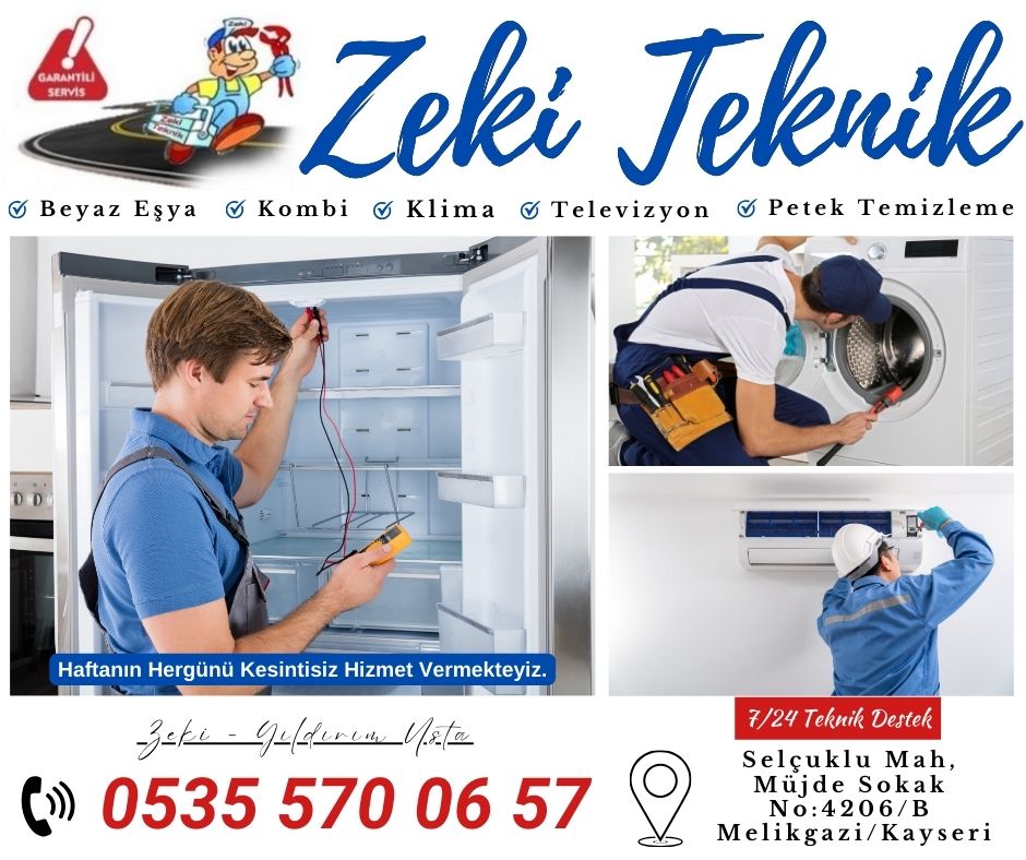 Melikgazi Beyaz Eşya Servisi 